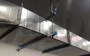 共板（bǎn）法蘭風管在安裝時的注意事（shì）項